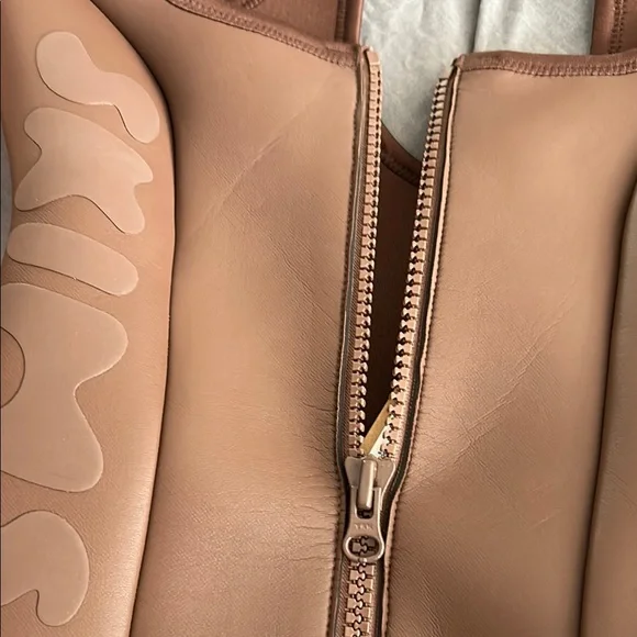 NWT SKIMS Brown One Piece Scuba Swimsuit (XXS Women / M/L Girls ) - Picture 4 of 6